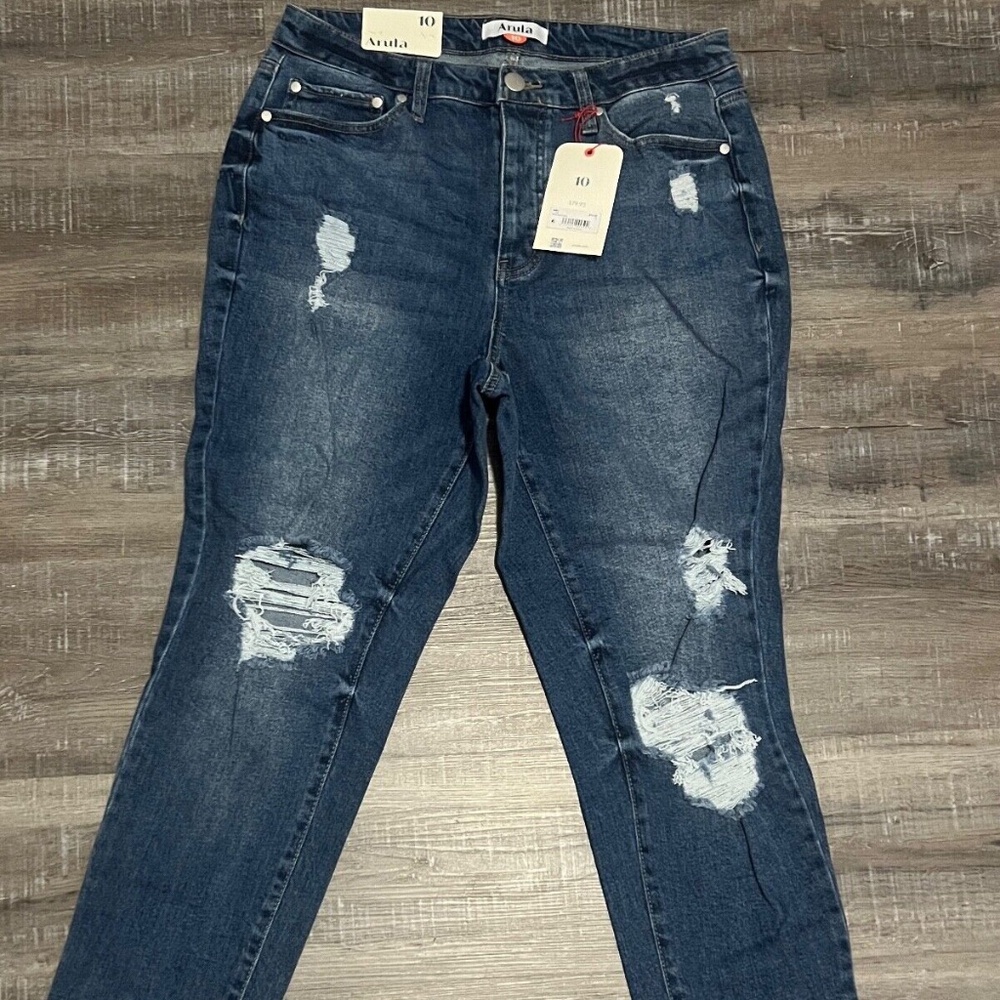 ARULA Denim Jeans - High Rise Skinny, Size 10, NEW NWT